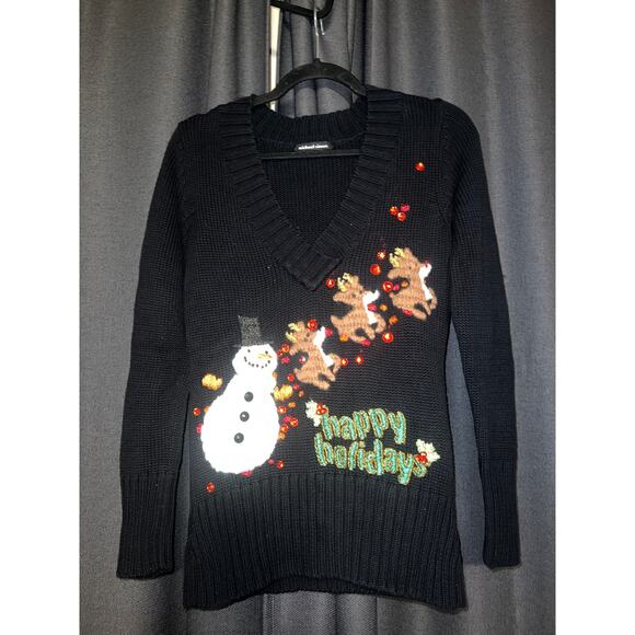 Ugly Christmas Sweater Xmas Size Small Michael Simon - Picture 1 of 2